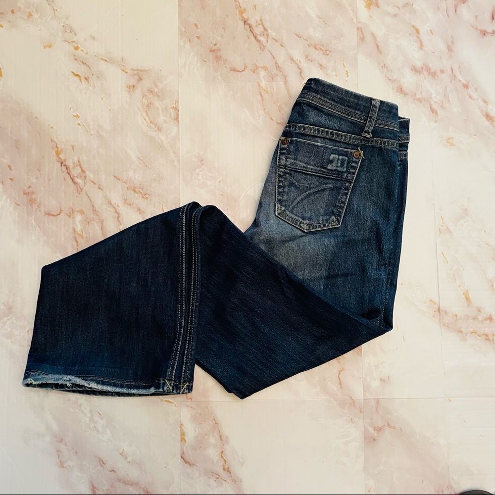 Joe’s Jeans wide leg muse design medium wash jeans in size 26